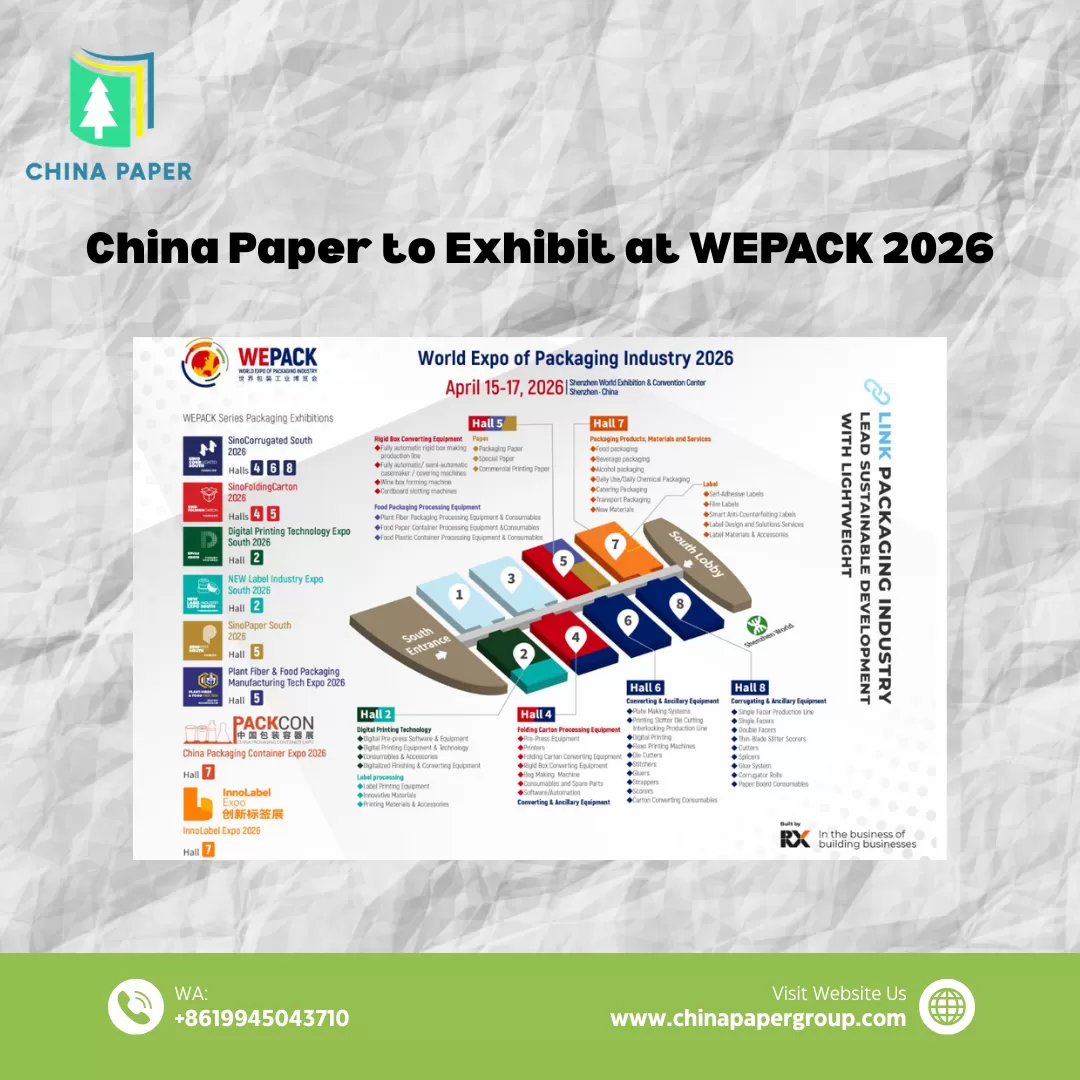 China Paper ستعرض في WEPACK 2026