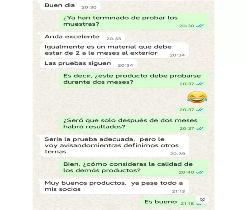 ملاحظات العملاء من الأرجنتين
